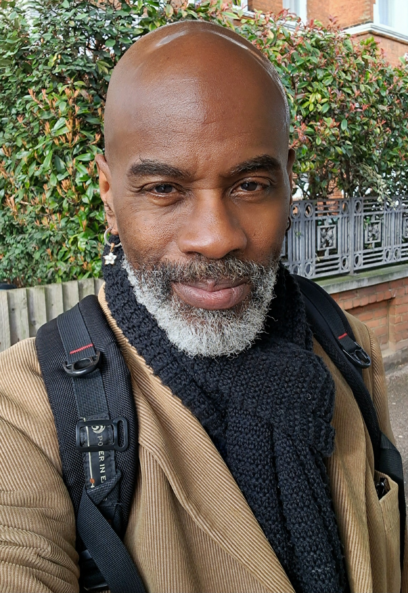 Portrait of Heverton Reid outdoors